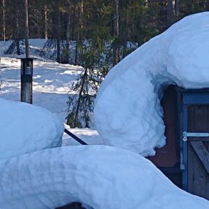 Grüße aus dem Schnee - Maggi & Bengts Haus