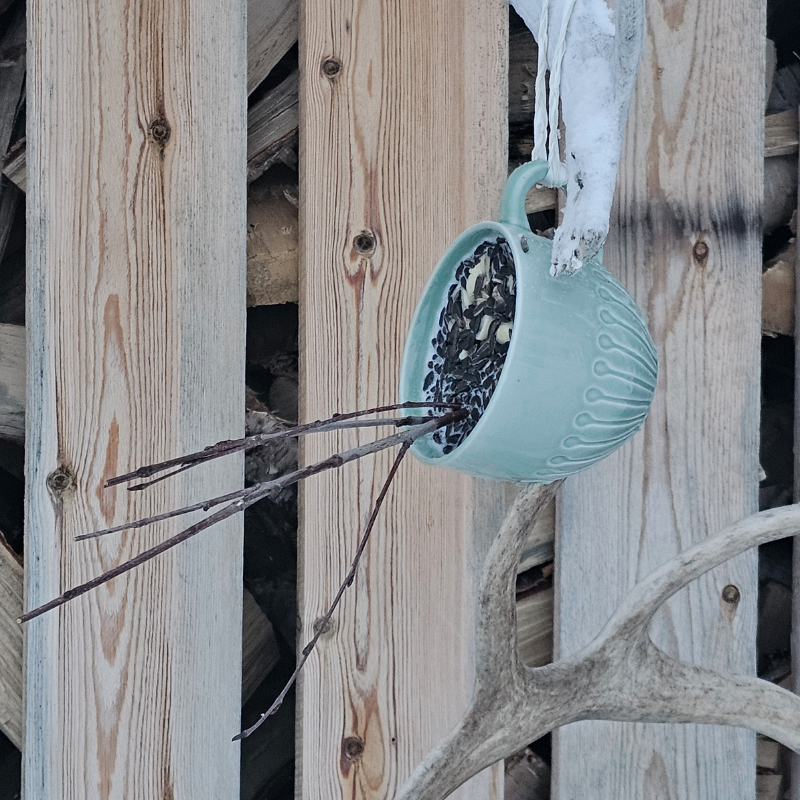 14 Tässchen Vogelfutter