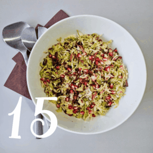 Rezept Rosenkohlsalat im Adventskalender