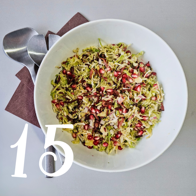 Rezept Rosenkohlsalat im Adventskalender