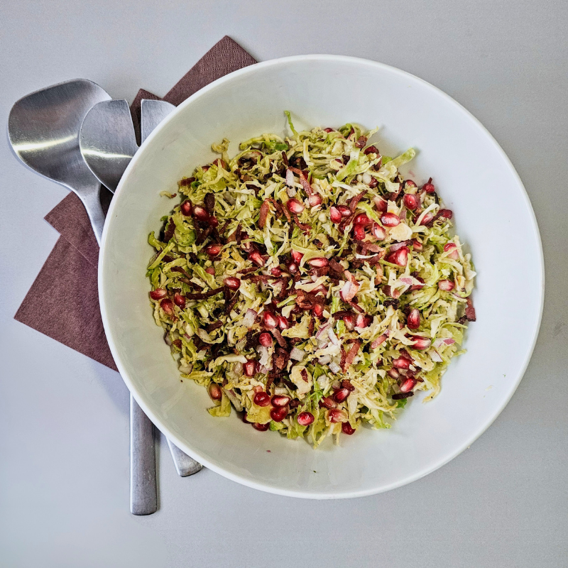 15 Rosenkohlsalat fertig