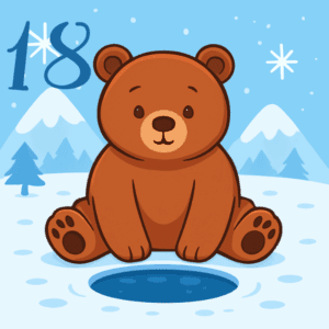 18 bär Märchen Adventskalender