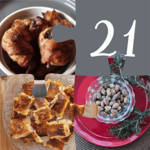 21 Rustikale Snacks Adventskalender Zahl