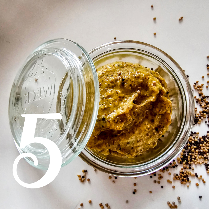 Adventskalender Türchen 5 süßstarker Senf