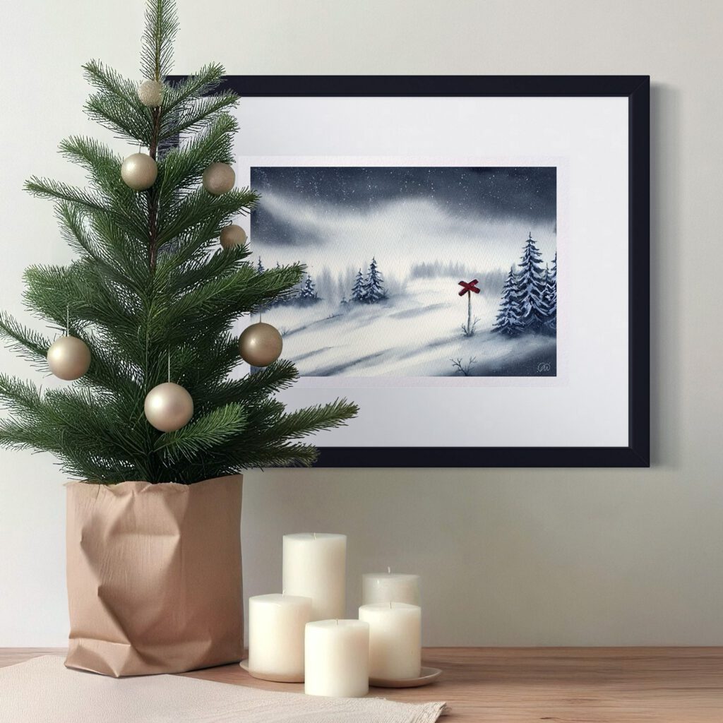 Andrea Aquarell-Kunstdruck Lieblings